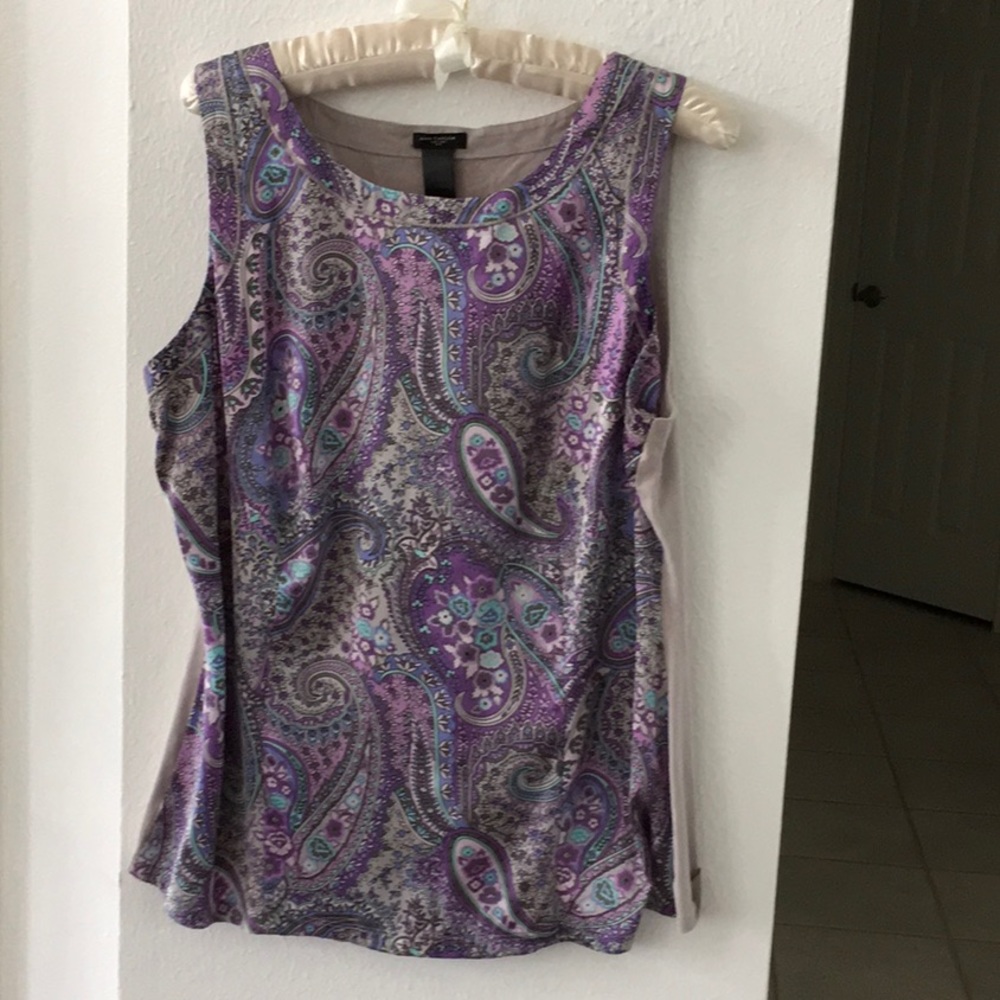 Paisley tank top